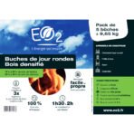 Palette de 520 ou 260 bûches de bois densifiées JOUR EO2 – Image 2