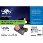 Palette de 520 ou 260 bûches de bois densifiées NUIT EO2 – Image 3