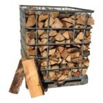 Box métallique de 1.50 stère - Bois en 50 cm