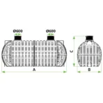 Cuve eau potable ACS enterrée 20000 L – Image 3