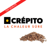 Granulés de bois CREPITO en vrac soufflé Livré