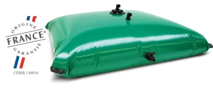 Citerne souple étroite eau de pluie 3 m3