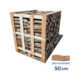 Bois de chauffage 50cm palettisé
