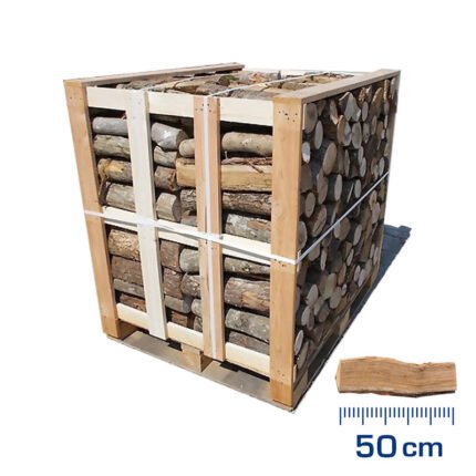 Bois de chauffage 50cm palettisé