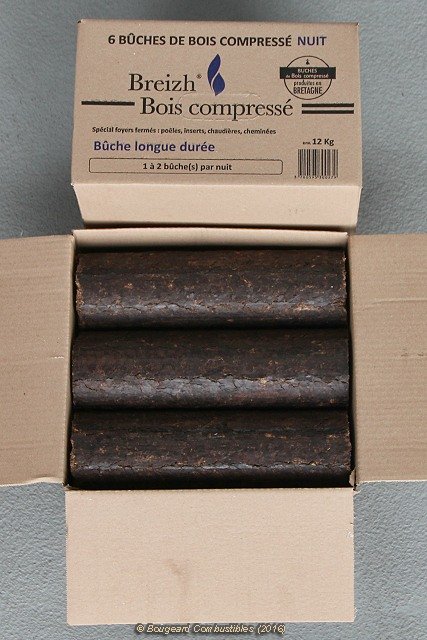 Buche densifiée de nuit