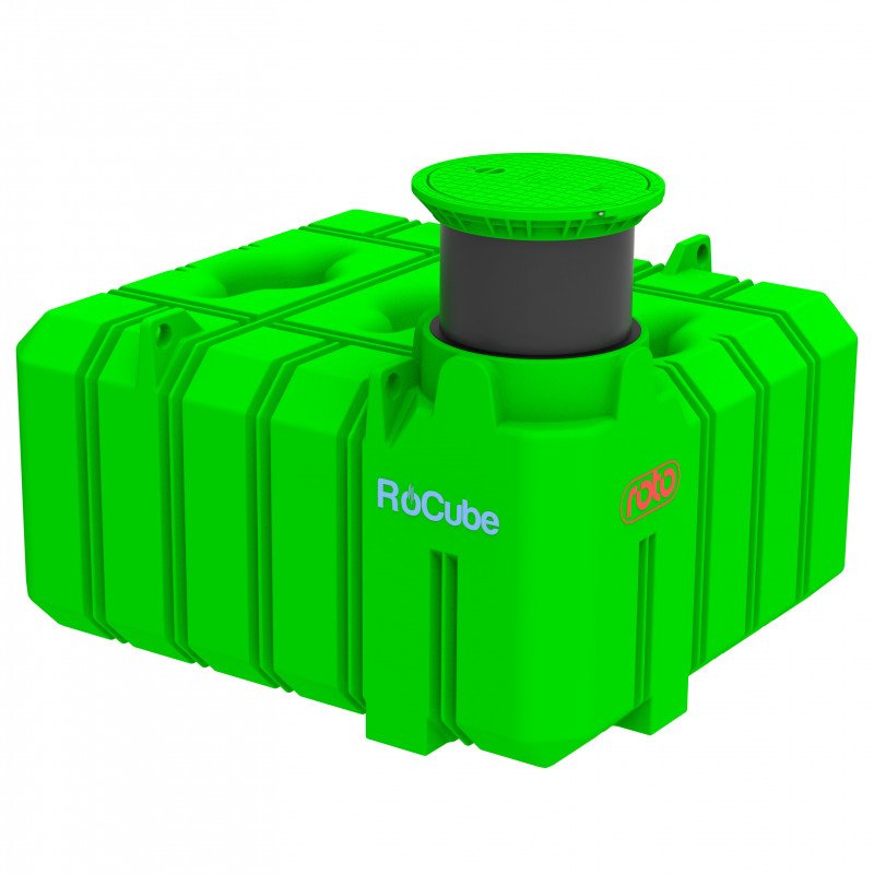Cuve à eau de pluie extra plate 7500L Cuve à eau de pluie extra plate 7500L
