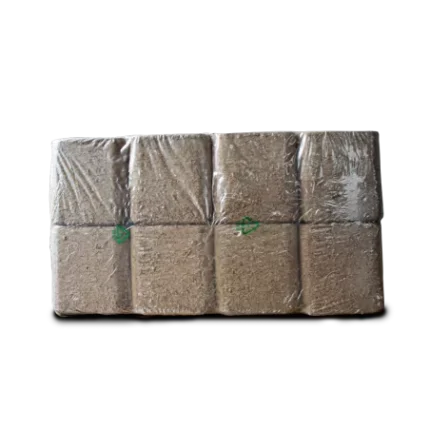 Palette Bûches compressées carrées
